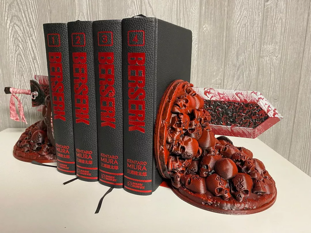 Berserk Bookends - Dragonslayer,Gift for she|him