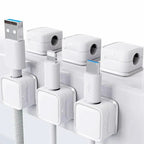 Magnetic Cable Organizer Clip for Desk & Office