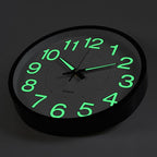 Silent LED Wall Clock 12" for Classroom