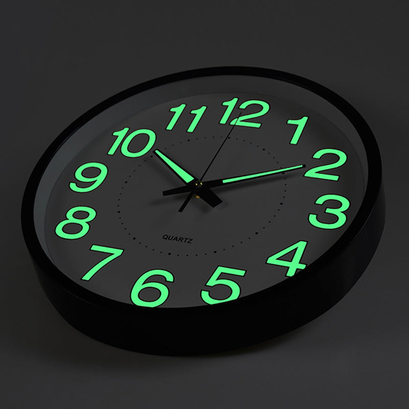 Illuminating Classroom Silent Wall Clock 30 cm
