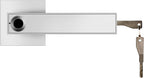 Smart Fingerprint Door Lever Lock with Key Access & 30 User Capacity – Nivora