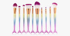 Mermaid Tail Rainbow Makeup Brush – Perfect for keeping you dreamy