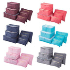 6-Piece Luggage Packing Cubes Travel Set