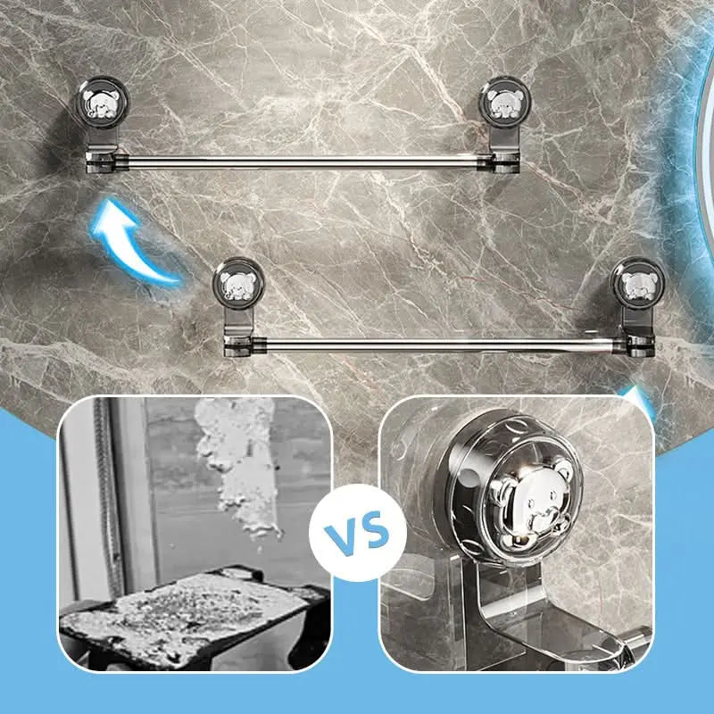 FlexiGrip Towel Holder — Unleash your spatial freedom with stylish organization without drilling holes!