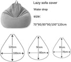 Luxury Linen Bean Bag – Ergonomic & Stylish Comfort Seating