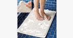 Non-slip bathroom shower mat