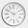 Large Letter Classroom Silent Clock 30 cm Battery Operated