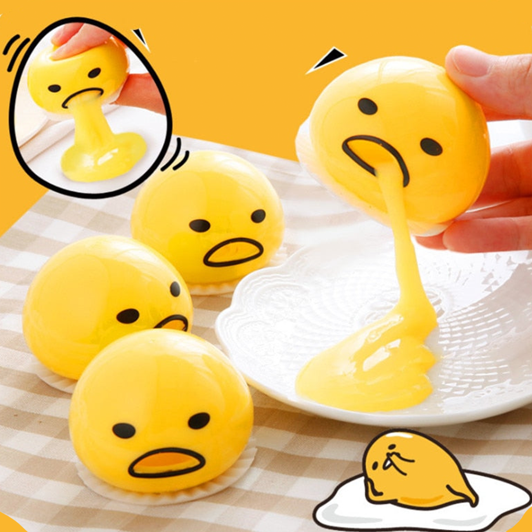 Egg yolk relaxation ball