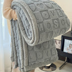 CozyCoral – Luxury Fleece Blanket for All Seasons