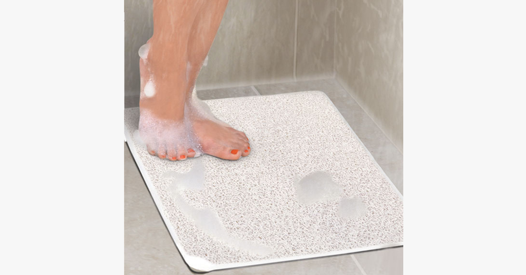 Non-slip bathroom shower mat