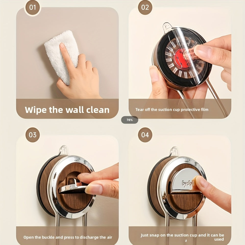 KitchenGrip Roll Holder Stainless Steel Paper Towel Holder with Suction Cup