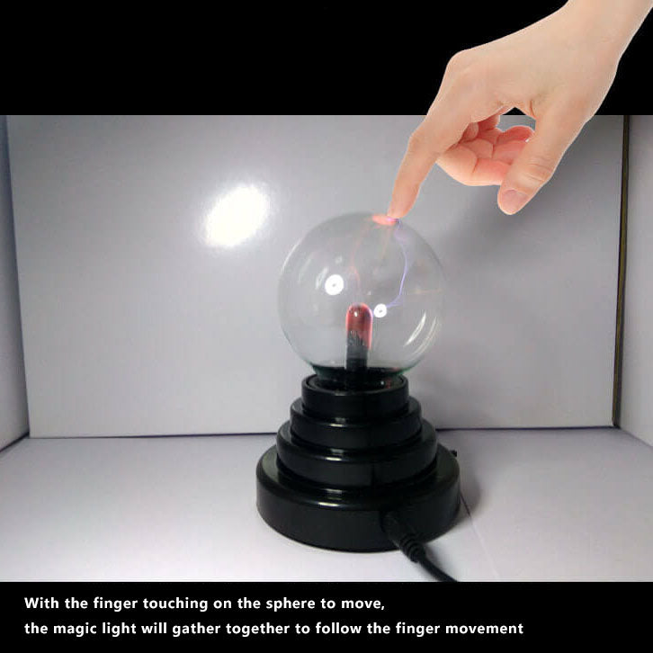 Magic Electrostatic Ion Ball Light Flash Ball Night Light Ambient Lamp