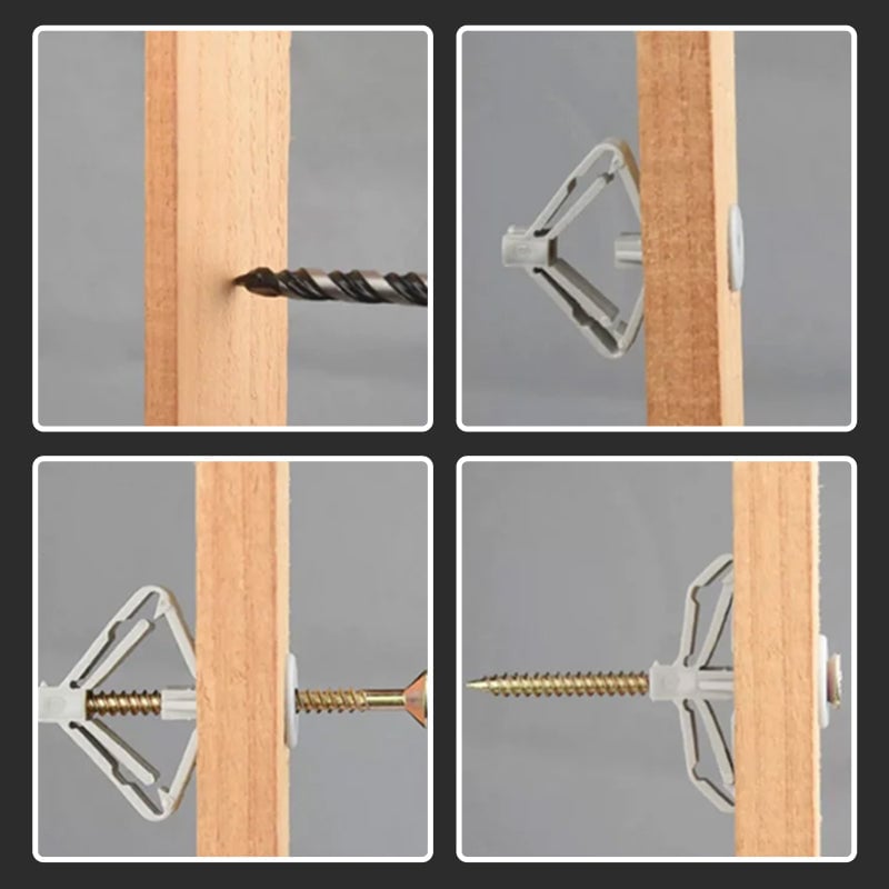 ScrewLock Hassle-Free Installation