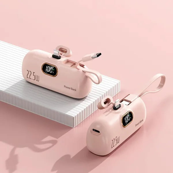 ChargeXcel Mini — Never without power again, always free and ready for every moment