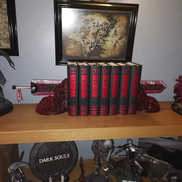 Berserk Bookends - Dragonslayer,Gift for she|him
