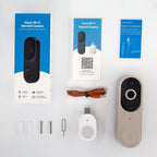 Wireless Smart Doorbell Camera – Outdoor Surveillance with HD Night Vision