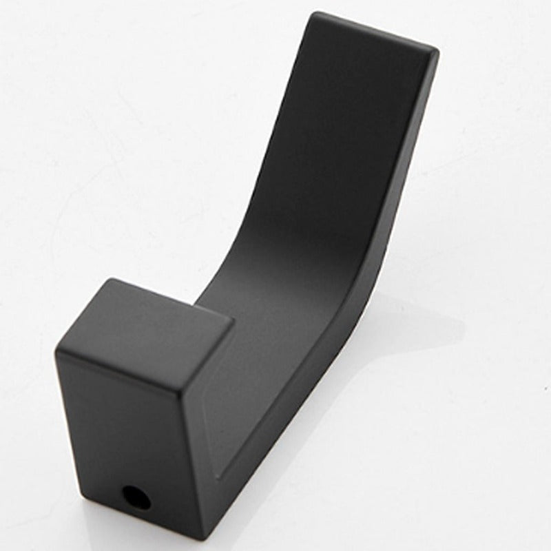 Aviro Aluminum Wall Hooks Black/White - Modern Decorative Coat Hooks