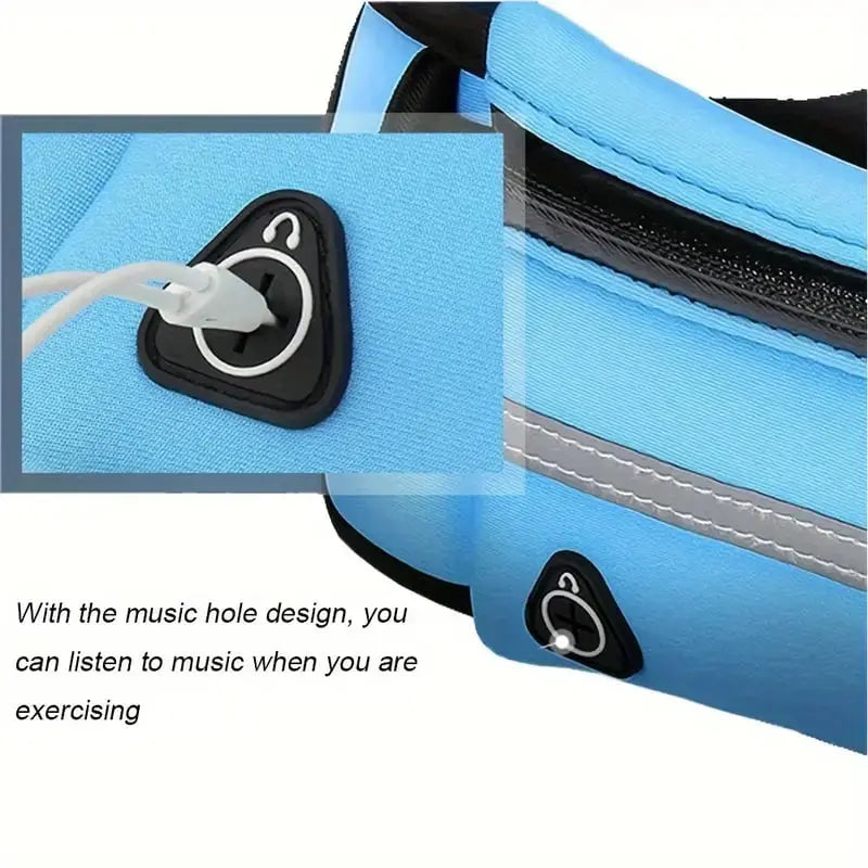 Sporty running and belt bag – Lightweight, secure, practical