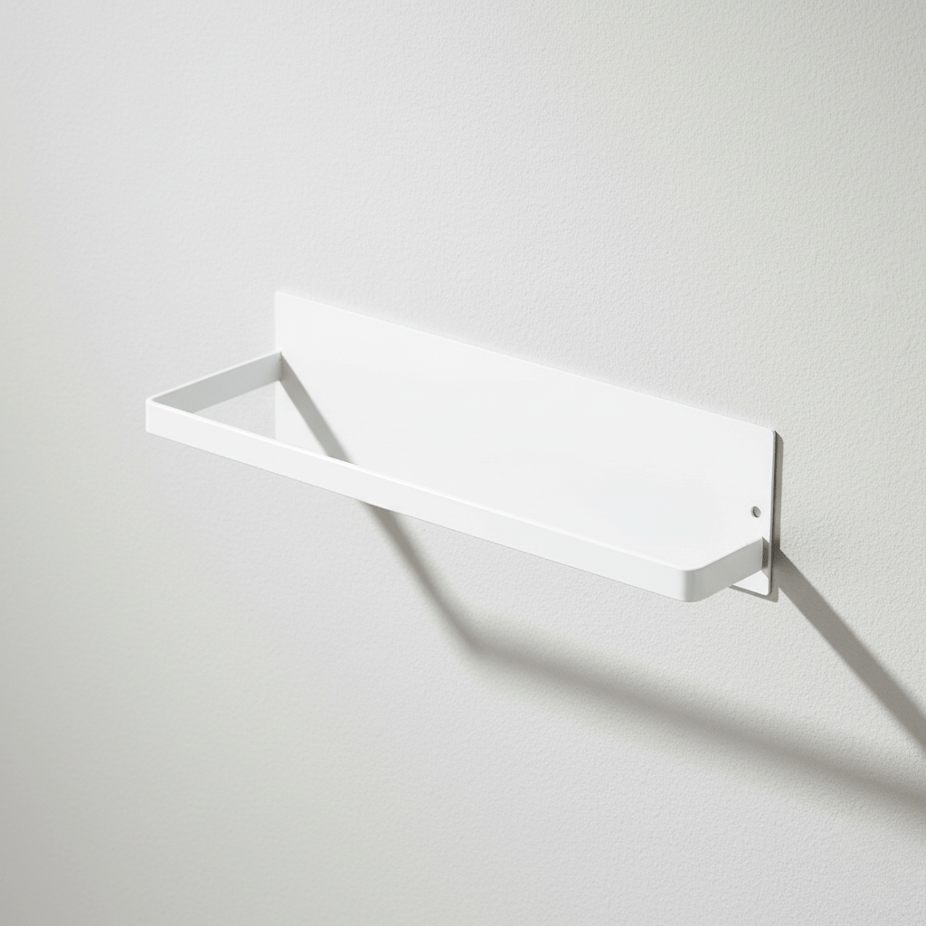 Modern Paper Towel Holder, Durable Iron, Wall Mountable