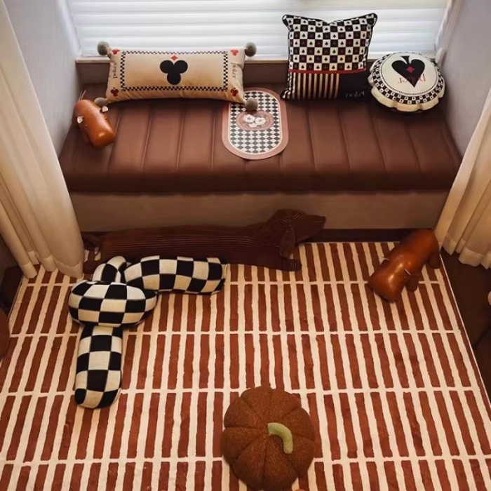 Brown Retro Carpet