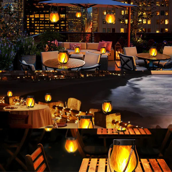 SunLight Garden Lanterns | Sustainable solar energy garden lanterns for an atmospheric outdoor space