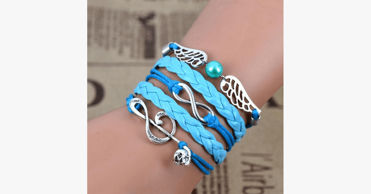 Angel Infinity Music - Unisex Bracelet for a Fashionable Appearance