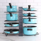 SpaceFlex Adjustable Pan Holder & Lid Holder | Organization & Flexibility in the Kitchen