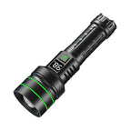 Extremely Bright and Zoomable LED Flashlight with Power Bank Function for Outdoor Adventures
