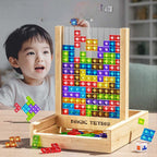 Sustainable Tetris puzzle game for the whole family
