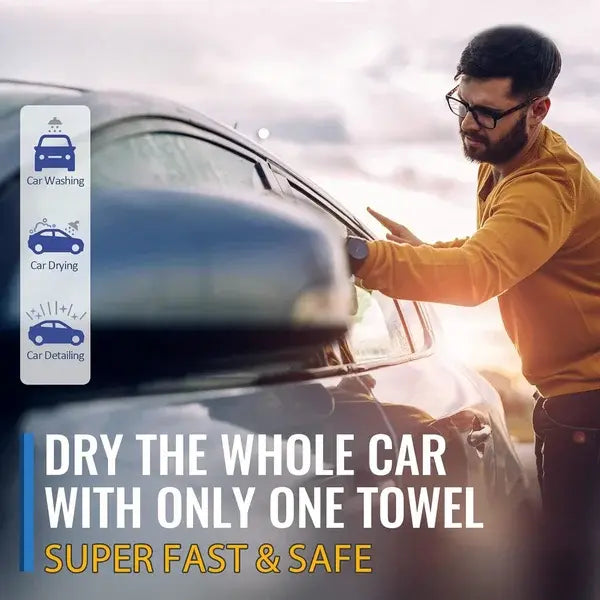 TurboDryer — Make your car dry and radiant in seconds without scratches!