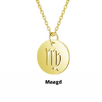 Zodiac Necklace | Sustainable Stainless Steel, Stays Radiant!
