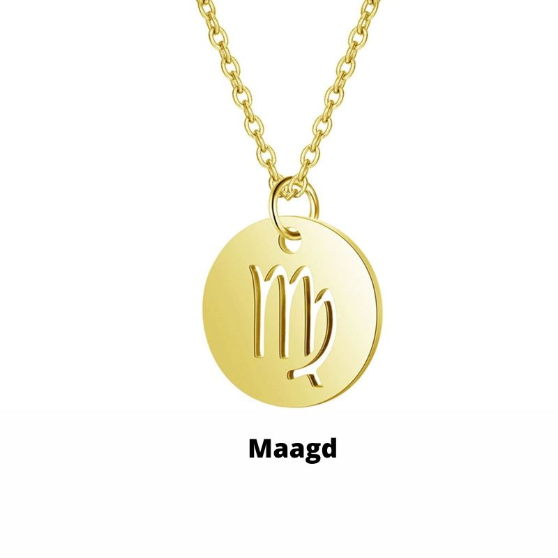 Zodiac Necklace | Sustainable Stainless Steel, Stays Radiant!