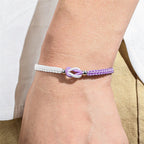 Linked Together Handmade Braided Bracelet