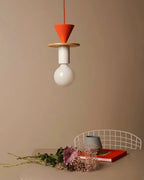 Chandelier in geometric shape