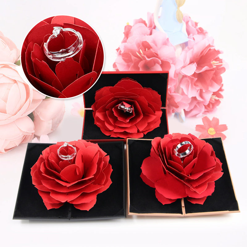 Ciaovie Ring Box Pink Pop-Up 3D