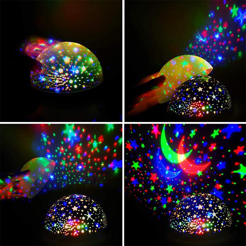 Ciaovie Romantic Night Lamp LED Projector Starry Sky