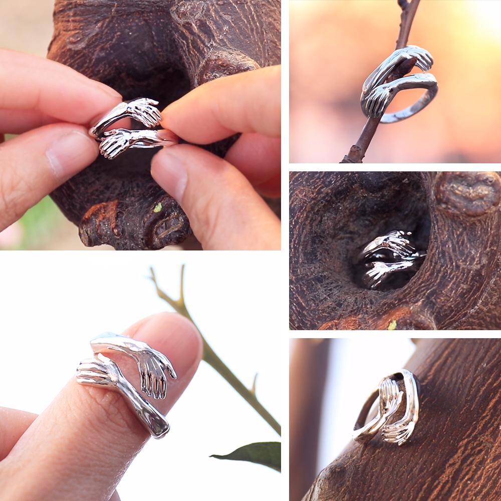2021 New Pair Hugging Ring
