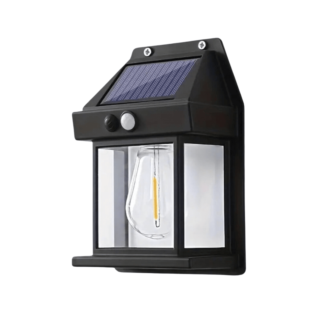 Modern and waterproof solar lamp for the garden and terrace