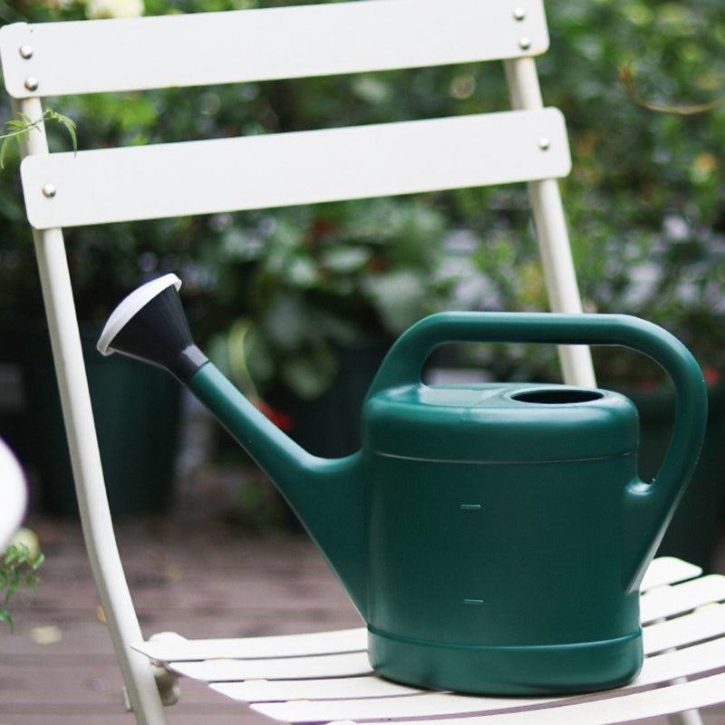 Large-volume watering can with long spout – plastic for garden care