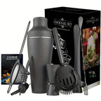 Professional Cocktail Set – Stainless Steel Bartender Set for Perfect Drinks