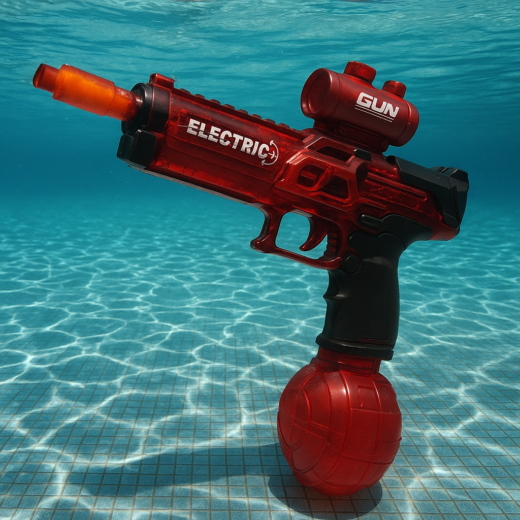 Turbo Charged Long Distance Tactical Water Gun