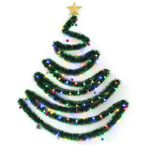 Wall-Mounted Christmas Tree Decoration, 2–5 m