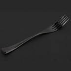 Classical Black Rose Cutlery Set