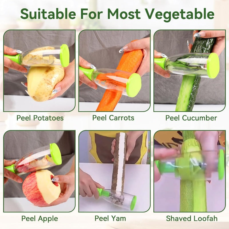 Vegetable Peeler with Container