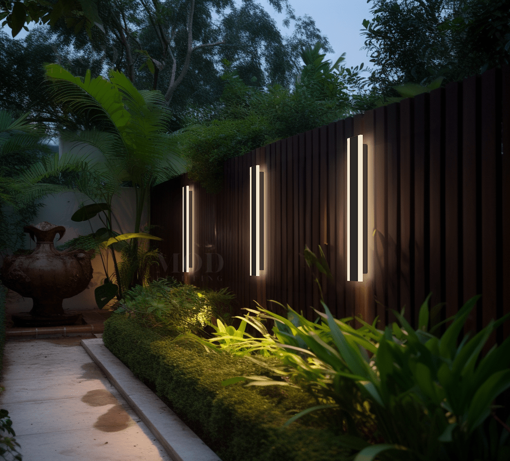 Simple Stick-Shaped Wall Lamp