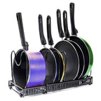SpaceFlex Adjustable Pan Holder & Lid Holder | Organization & Flexibility in the Kitchen