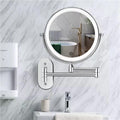 Magnified Rechargeable LED Makeup Mirror | Adjustable Brightness, up to 10x Magnification & Portable for Flawless Makeup Application