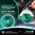 Multifunctional Diamond Saw Blade – Ultra Fine Tile Cutter with Precision