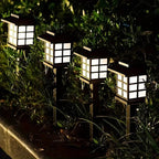 Solar Garden Lights in Lantern Style – Waterproof LED Path Lighting for Outdoor Areas