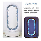 CrystalGlow – Handmade amethyst atmospheric lamp for relaxation and peace